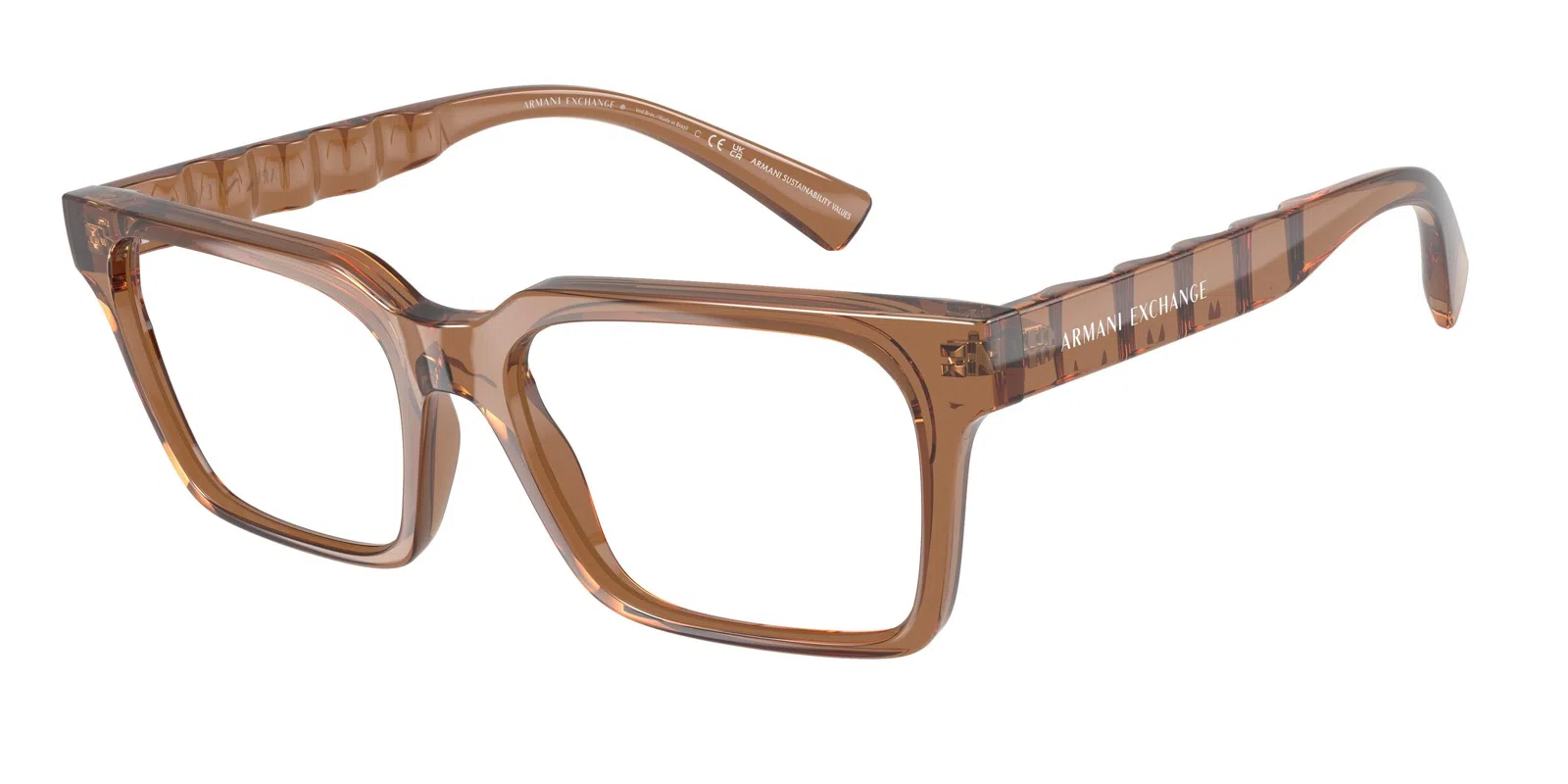 Armani Exchange 3122F Eyeglasses - view 3